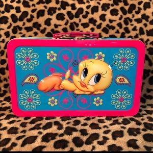 🧡Looney Tunes Tweety Metal Tin Box 💛